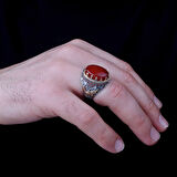 Hançer Modelli 925 Ayar Erkek Gümüş Yüzük