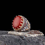 Hançer Modelli 925 Ayar Erkek Gümüş Yüzük