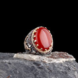 Hançer Modelli 925 Ayar Erkek Gümüş Yüzük