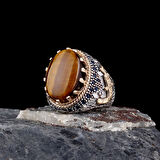 Hançer Modelli 925 Ayar Erkek Gümüş Yüzük