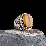 Hançer Modelli 925 Ayar Erkek Gümüş Yüzük