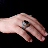 Senin Silver – Son Nefes 925 | Maskülen Formda El İşçiliği Yüzük