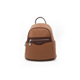 Silver Polo  Kadın  1161-45581 SILVER POLO SIRT ÇANTASI M86 KARAMEL-MAT KAHVE