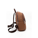 Silver Polo  Kadın  1161-45581 SILVER POLO SIRT ÇANTASI M86 KARAMEL-MAT KAHVE