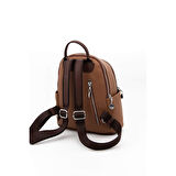 Silver Polo  Kadın  1161-45581 SILVER POLO SIRT ÇANTASI M86 KARAMEL-MAT KAHVE