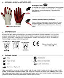 5 Çift Nitril Kaplamalı Aramid Eldiven Starline E-115100 4231b X2xxxx (P) Beden 10