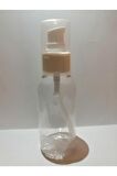 100ml Şeffaf Plastik Şişe+serum Pompalı,boş Şişe,medikal Şişe,100 Adet