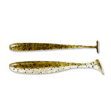 Keitech Easy Shiner 10cm (4") #414 Green Pumpkin PP Shad Kokulu Silikon Balık