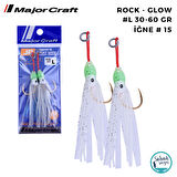 Major Craft Jigpara Tekli Asist İğne Rock #L 30-60gr Glow (2 Adet)