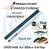 Major Craft Crostage CRX-S732AJI Solid 223cm 0.6-10gr (2P) LRF Kamış