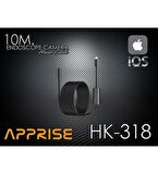 Apprise HK-318 İOS İphone İpad Uyumlu Endoskop Yılan Kamera 10 Metre (Sert Kablo)