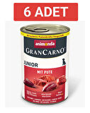  Animonda Gran Carno Hindili Yavru Köpek Konservesi 400 Gr x 6 Adet