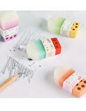 Bubble Tea Renkli Silgi - 4 Adet