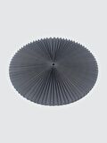 Pliseline  Cam Balkon perdesi Gri renk 40 x 120 cm