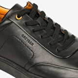 Greyder 17421 Erkek Siyah Hakiki Deri Sneaker Ayakkabı
