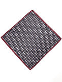  Lacivert Bordo Desenli MENDİL