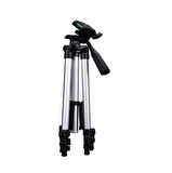 106 cm Tripod Profesyonel Fotoğraf Makinesi Telefon Tutuculu Aparatlı Tripot