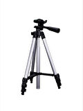 106 cm Tripod Profesyonel Fotoğraf Makinesi Telefon Tutuculu Aparatlı Tripot