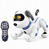 Uzaktan Kumandalı Şarjlı Sesli Komut Kontrol & Programlama Özellikli Müzikli Akrobat Robot Köpek