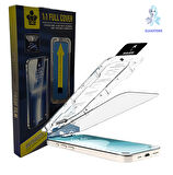 iPhone 15 PRO MAX Cam Ekran Koruyucu Kolay Kurulum Aparatı Fit Silim HD