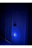 Modern Sensörlü Led Gece Lambası Led Işık Spot Mavi