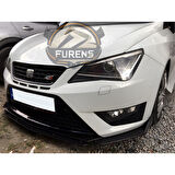 Seat Ibiza Mk5 2017 Sonrası Uyumlu Brabus Ön Lip 3 Parça Kanatlı Lip
