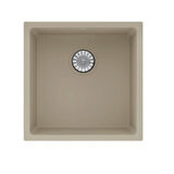 Real Stone Steep 50x40 Krem Granit Mutfak Eviyesi