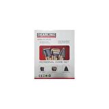 Dearling RF 573 3 Başlıklı Kablosuz Kuru Sakal-Burun Çok Amaçlı Tıraş Makinesi 