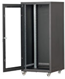 SETRACK 32U 19'' 600X600 TEKERLEKLİ CAMLI RACK KABİNET