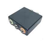 Logitech X-530 5.1 Computer Front L/R Replacement Speaker Control with Minijack