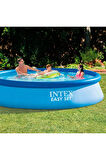 Easy Mavi Renk Kolay Kurulum Şişme Havuz 305x76cm Büyük Boy Aile Havuzu Bahçe Havuzu