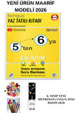 Tonguç 5'ten 6'ya Yaz Tatili Kitabı İlk Adım YENİ ÜRÜN 2026 MÜFREDAT (UZAY A. + KALEM B. HEDİYELİ)
