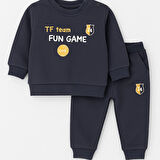 ERKEK BEBEK PAMUKLU 2'Lİ ALT ÜST TAKIM EŞOFMAN TAKIMI 