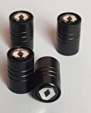 OTO SİBOP KAPAĞI 4 LÜ SET - SİYAH