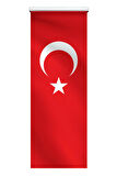 Minber Örtüsü - Storlu Perde - Türk Bayrağı Desenli
