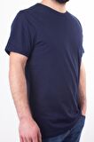 TWİSTER JEANS 1828 LACİVERT BİSİKLET YAKA ERKEK T-SHİRT