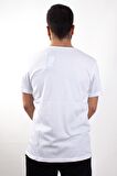 TWİSTER JEANS 1827BB BEYAZ BÜYÜK BEDEN V YAKA ERKEK T-SHİRT