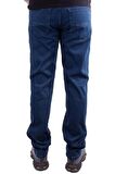 Twister Vegas 132-271 Mavi Yüksek Bel Rahat Paça Erkek Jeans Pantolon