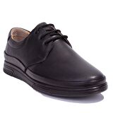 Dagoster DMA08-430 Siyah Ortopedik Günlük Deri Erkek Ayakkabı