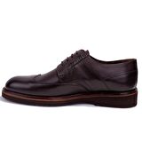 Dagoster DMA08-621 Kahve Ortopedik Günlük Erkek Deri Ayakkabı