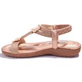 Dagoster DZA07-741724910 Bej Günlük Ortopedik Kadın sandalet