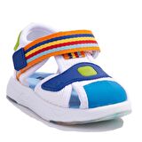 Vicco Flow II 332P24Y202 Beyaz Mavi Ortopedik Günlük Erkek Çocuk Spor Sandalet