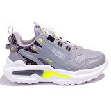 Vicco Code 346F24K329 Gri Ortopedik  Günlük Erkek Çocuk Spor Ayakkabı