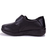 Dagoster DZA07-122042633 Siyah Ortopedik Günlük Kadın Ayakkabı