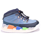 Vicco Ellen 946F24K417 Kot Mavi Ortopedik Günlük Işıklı Erkek Çocuk Spor Bot