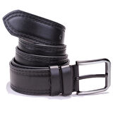 Dagoster DMK26-455 Siyah 4.5 cm Suni Deri Erkek Kemer