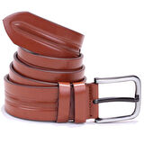 Dagoster DMK26-457 Taba 4.5 cm Suni Deri Erkek Kemer