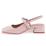 Dagoster DZA07-81500 Ten Rugan Klasik Topuklu Kadın Ayakkabı