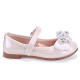 Dagoster DJA76-HY10002 Sedef Rugan Ortopedik  Kız Çocuk Babet Ayakkabı