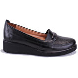 Dagoster DZA07-1194577 Siyah Ortopedik Günlük Kadın Ayakkabı